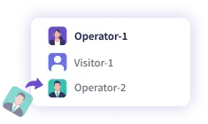 サイト訪問を通知、見込み客とそのまま商談